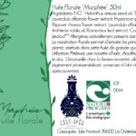 Huile florale de massage "Morphée", à base de plantes