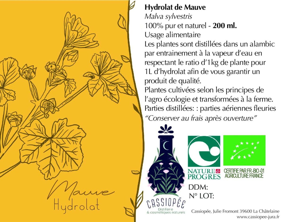 Hydrolat de mauve