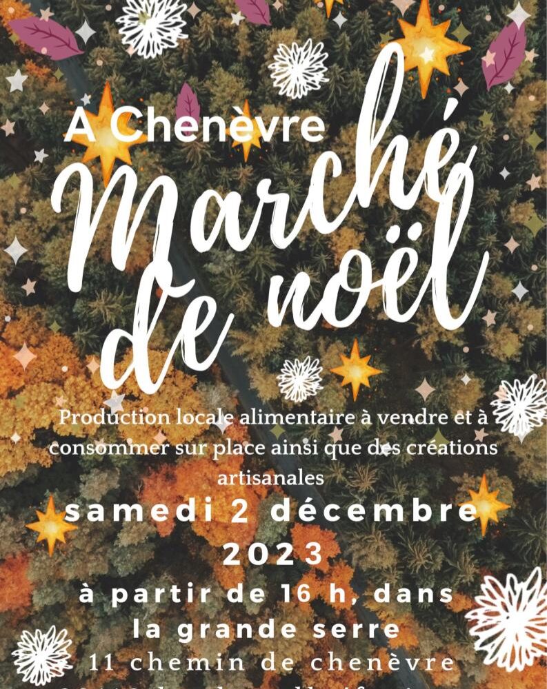 marche de noel Chenevre 23 - Cassiopée Jura
