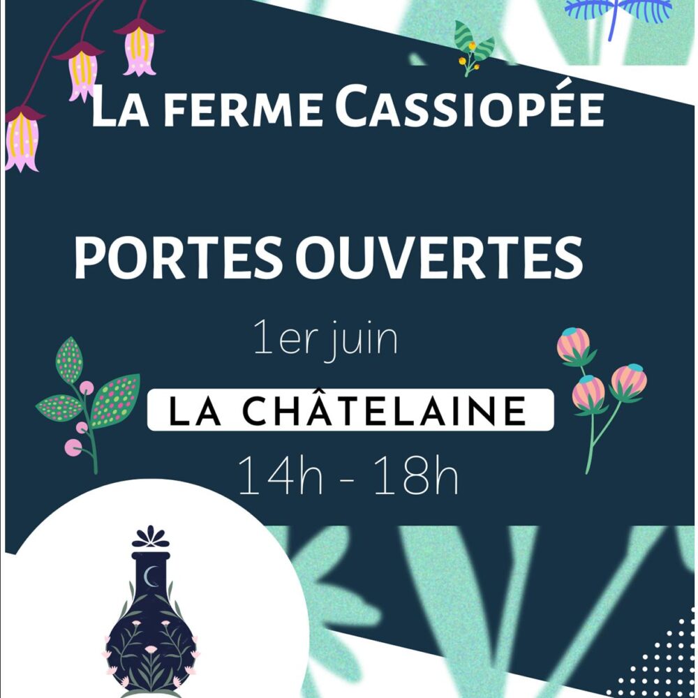 affiche A4 Portes Ouvertes 2024 - Cassiopée Jura
