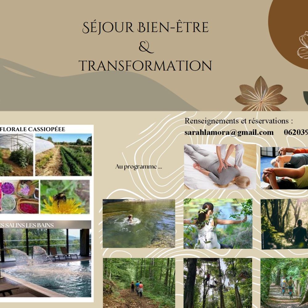 sejour bien etre ferme cassiopee - Cassiopée Jura