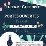 Portes ouvertes Cassiopee ferme florale 25 - Cassiopée Jura
