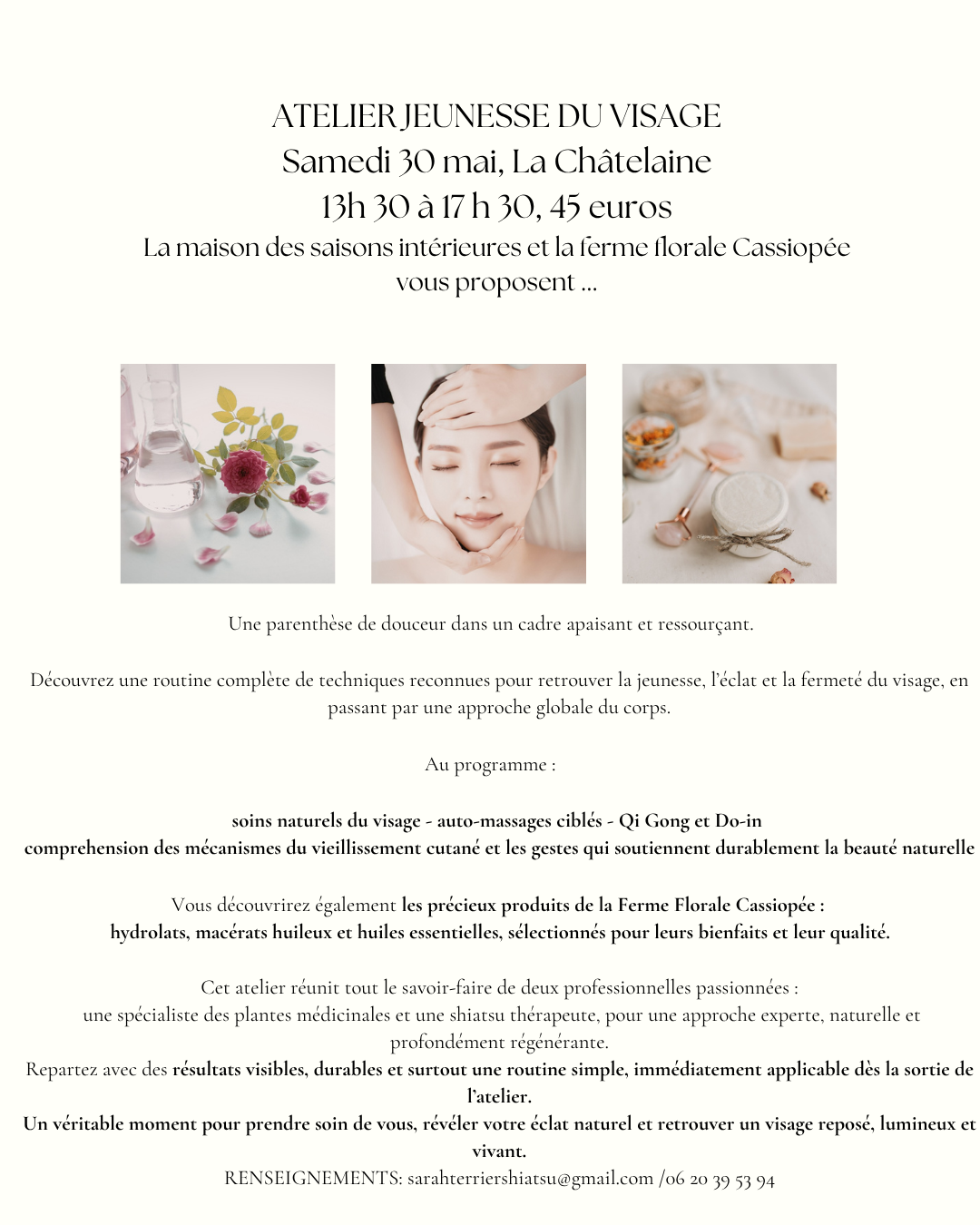 Atelier jeunesse du visage 30 05 261 - Cassiopée Jura