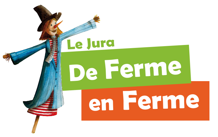 logo jura de ferme en ferme - Cassiopée Jura
